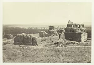 Francis Frith Gallery: Distant View of Damascus, 1857. Creator: Francis Frith