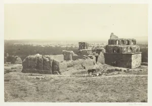 F Frith Co Prints: Distant View of Damascus, 1857. Creator: Francis Frith