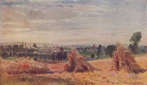 A Distant View of Oxford, 1910. Artist: John Fulleylove