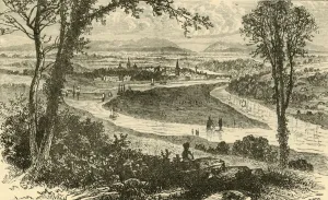 Perth And Kinross Gallery: Distant View of Perth, 1898. Creator: Unknown