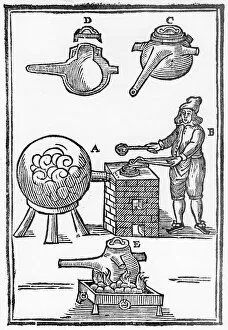 Distillation of Oil of Vitriol (sulphuric acid or H2S04), 1651