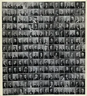 Mug Shot Prints: Distinguished men of Aberdeen (?), c1880s. Creator: Aboyne and Ballater Morgan