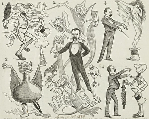 Scrap Book Prints: Distinguished People Interviewed by A. Sloper, 1889. Creator: Unknown