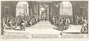 Jacques Prints: Distribution des recompenses (Distribution of Recompenses), 1633. Creator: Jacques Callot