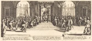 Distribution of Rewards, c. 1633. Creator: Jacques Callot