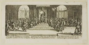 Distributing Prints: Distribution of Rewards, plate eighteen from The Large Miseries of War