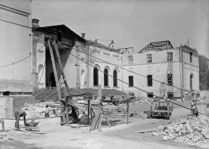 Court House Collection: District of Columbia Supreme Court Being Remodeled, 1917. Creator: Harris & Ewing