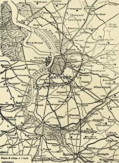 Antwerp Collection: The District Round Antwerp, 1915. Creator: Unknown