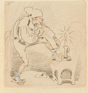 Candlelight Prints: The disturbed but happily regained night's rest