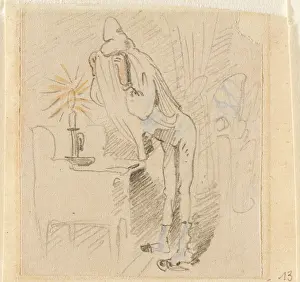 Candlelight Prints: The disturbed but happily regained night's rest