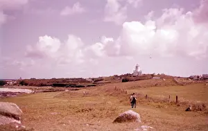 Lighthouse Prints: Disused lighthouse, St Agnes, Isles of Scilly, c1955. Creator: Arthur Charles Kirby Ware