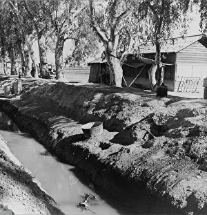 Ditch Prints: Ditch bank housing for Mexican field workers