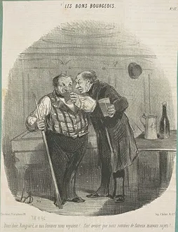Billiards Prints: Dites donc, Ravignard, si nos femmes nous voyaient!