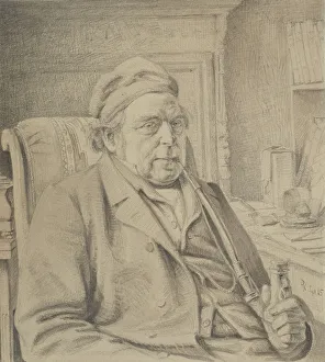 Deposed Prints: Ditlev Gothard Monrad, 1865. Creator: Pietro Krohn