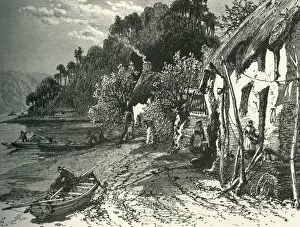 Fishing Village Gallery: Dittisham, on the Dart, c1870