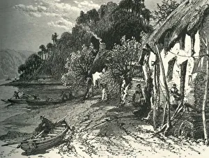 Fishing Village Gallery: Dittisham, on the Dart, c1870