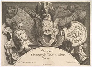 Divers Trophees (Weapon Trophies after the Facade of Palazzo Milesi in Rome)