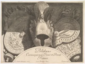 Divers Trophees (Weapon Trophies after the Facade of Palazzo Milesi in Rome)