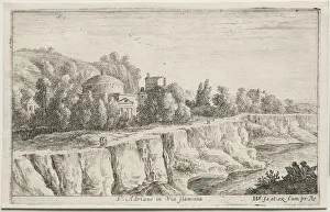Diverse Views in and around Rome: St. Adriano in Via Flaminia, 1653