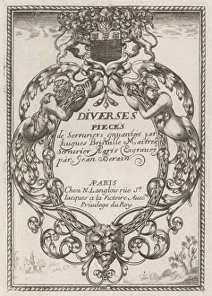 Diverses Pieces de Serruriers, ca. 1663. Creator: Jean Berain