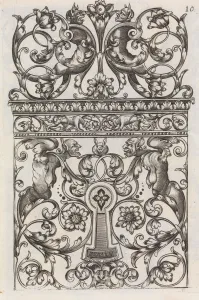 Berain Jean Prints: Diverses Pieces de Serruriers, page 11 (recto), ca. 1663. Creator: Jean Berain