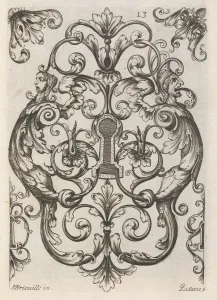 Berain Jean Prints: Diverses Pieces de Serruriers, page 14 (recto), ca. 1663. Creator: Jean Berain