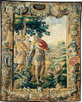 Cyrus Ii Prints: The Diversion of the Euphrates, from The Story of Cyrus, Flanders, c. 1670