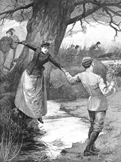 Edward Frederick Brewtnall Prints: Divided Interests--'Twixt Love and Sport