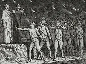 The Divine Comedy (1307-1321): Inferno (Hell), 1888. Creator: Jean Edouard Dargent