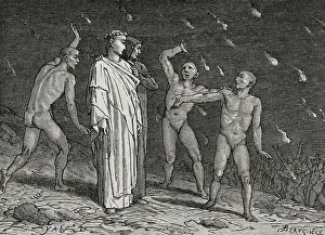 The Divine Comedy (1307-1321): Inferno (Hell), 1888. Creators: Jean Edouard Dargent, Edouard Berveiller