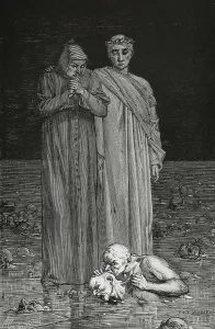 The Divine Comedy, (1307-1321): Inferno (Hell), 1888. Creator: Jean Edouard Dargent