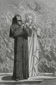 Transitioning Prints: The Divine Comedy, (1307-1321): The Paradise, 1888. Creator: Jean Edouard Dargent