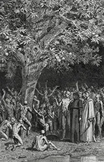 Underneath Prints: The Divine Comedy, (1307-1321): Purgatory, 1888. Creator: Jean Edouard Dargent
