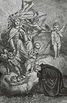 Silence Prints: The Divine Comedy, (1307-1321): Purgatory, 1888. Creator: Jean Edouard Dargent