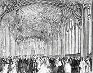 University Gallery: The Divinity School, Oxford, 1844. Creator: Unknown