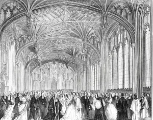 Oxford Gallery: The Divinity School, Oxford, 1844. Creator: Unknown