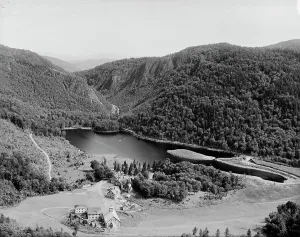 Dixville Notch, Lake Glorietta [sic], from Polmageni, c1901. Creator: Unknown
