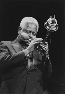 Concert Hall Prints: Dizzy Gillespie, Barbican, London, 1990. Creator: Brian Foskett