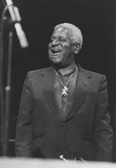 Concert Hall Prints: Dizzy Gillespie, Barbican, London, 1990. Creator: Brian Foskett