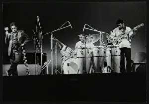 Beaulieu Collection: Dizzy Gillespie and guitarist Rodney Jones on stage, Beaulieu, Hampshire, July 1977