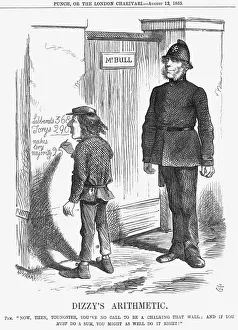 Graffiti Prints: Dizzys Arithmetic, 1865 Artist: John Tenniel