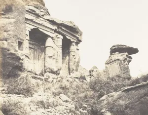 Stela Prints: Djebel Selseleh (Silsilis), Steles Architecturales Taillees Dans les C