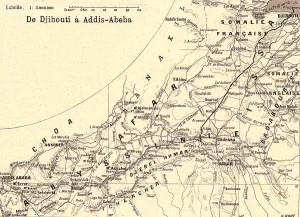 Somalia Prints: De Djibouti a Addis-Abeba; Le Nord-Est Africain, 1914. Creator: Unknown
