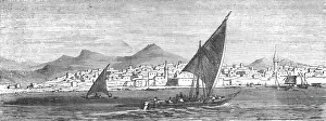 Dhow Prints: Djiddah; The Red Sea, 1875. Creator: Unknown