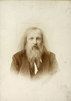 Dmitri Mendeleev, Russian chemist, c1890-c1907(?)