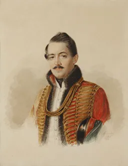 Gouache On Paper Gallery: Dmitri Vasilyevich Meshcherinov (1818-1855), 1838