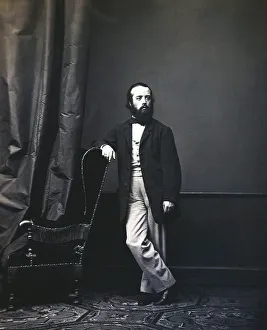 Humourist Prints: Dmitry Dmitryevich Minaev, Russian poet, 1860s