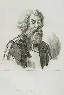 Dmitry Donskoy (1350-1389), Prince of Moscow, and Grand Prince of Vladimir, 1839. Creator: Mme Lesueur