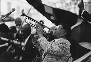 Edinburgh Prints: Doc Cheatham, Edinburgh Jazz Festival, 1986. Creator: Brian Foskett