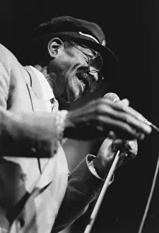 Edinburgh Prints: Doc Cheatham, Edinburgh Jazz Festival, 1988. Creator: Brian Foskett